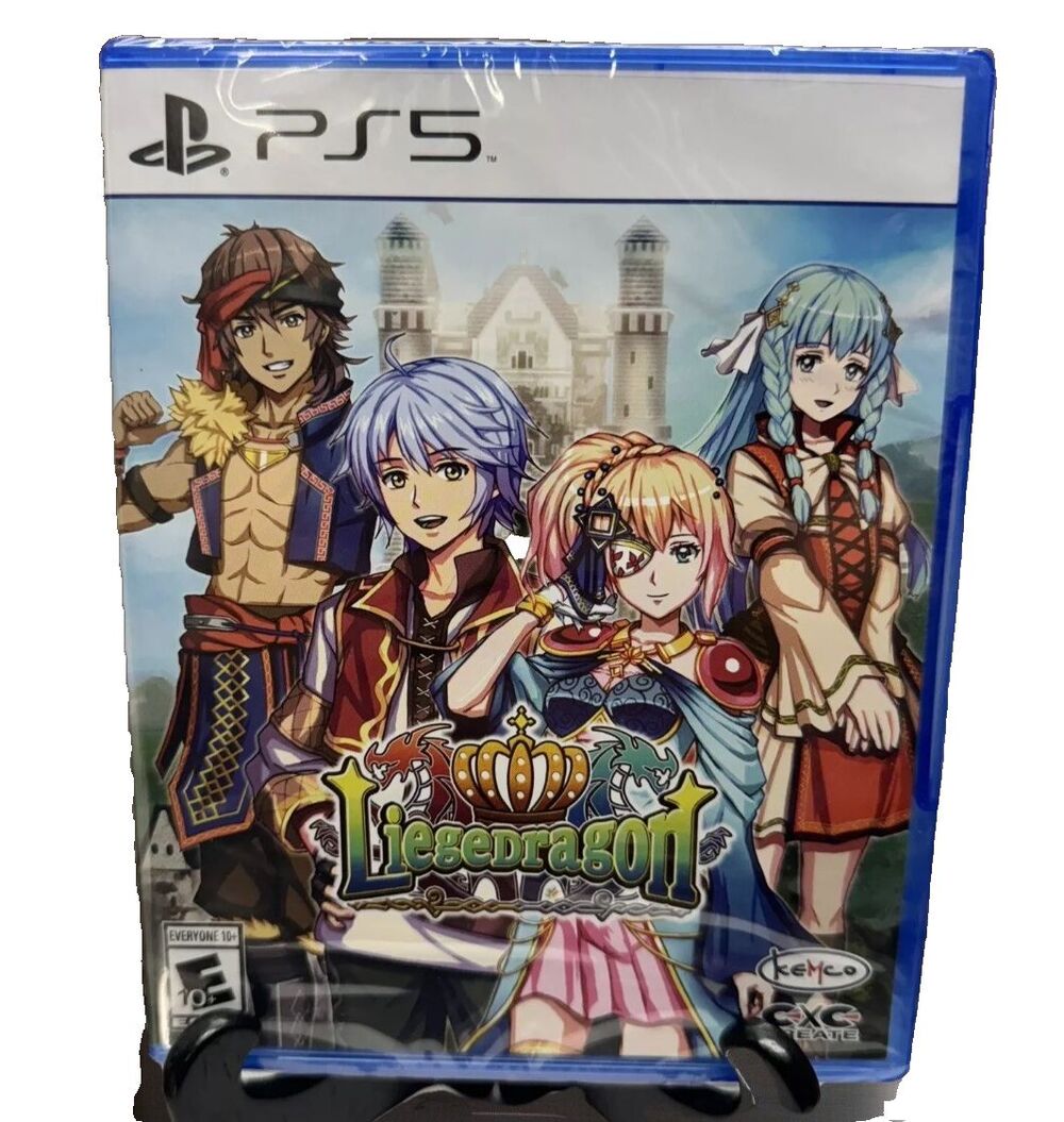 Liege Dragon PS5 Sony PlayStation 5 Limited Run Games LRG 024 Kemco RPG Sealed
